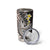 Brown and Black Hawaii Shark Tattoo Tumbler Cup Puakenikeni Lei Plumeria Polynesian Pattern - Polynesian Pride