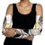 Brown and White Hawaii Shark Tattoo Arm Sleeves Puakenikeni Lei Plumeria Polynesian Pattern - Polynesian Pride