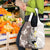 Brown and White Hawaii Shark Tattoo Grocery Bag Puakenikeni Lei Plumeria Polynesian Pattern - Polynesian Pride
