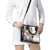 Brown and White Hawaii Shark Tattoo Shoulder Handbag Puakenikeni Lei Plumeria Polynesian Pattern - Polynesian Pride