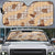 Khaki Palaka Hawaii Cowboy Auto Sun Shade Puakenikeni Lei Paniolo Papale Seamless Vibes - Polynesian Pride