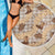 Khaki Palaka Hawaii Cowboy Beach Blanket Puakenikeni Lei Paniolo Papale Seamless Vibes - Polynesian Pride