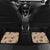 Khaki Palaka Hawaii Cowboy Car Mats Puakenikeni Lei Paniolo Papale Seamless Vibes - Polynesian Pride