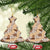 Khaki Palaka Hawaii Cowboy Ceramic Ornament Puakenikeni Lei Paniolo Papale Seamless Vibes - Polynesian Pride