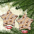 Khaki Palaka Hawaii Cowboy Ceramic Ornament Puakenikeni Lei Paniolo Papale Seamless Vibes - Polynesian Pride