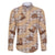 Khaki Palaka Hawaii Cowboy Family Matching Summer Maxi Dress and Hawaiian Shirt Puakenikeni Lei Paniolo Papale Seamless Vibes - Polynesian Pride