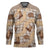 Khaki Palaka Hawaii Cowboy Hockey Jersey Puakenikeni Lei Paniolo Papale Seamless Vibes - Polynesian Pride