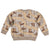 Khaki Palaka Hawaii Cowboy Kid Ugly Christmas Sweater Puakenikeni Lei Paniolo Papale Seamless Vibes - Polynesian Pride