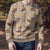 Khaki Palaka Hawaii Cowboy Ugly Christmas Sweater Puakenikeni Lei Paniolo Papale Seamless Vibes - Polynesian Pride
