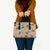 Khaki Palaka Hawaii Cowboy Leather Bag Puakenikeni Lei Paniolo Papale Seamless Vibes - Polynesian Pride