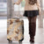 Khaki Palaka Hawaii Cowboy Luggage Cover Puakenikeni Lei Paniolo Papale Seamless Vibes - Polynesian Pride