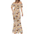 Khaki Palaka Hawaii Cowboy Mermaid Dress Puakenikeni Lei Paniolo Papale Seamless Vibes - Polynesian Pride