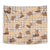 Khaki Palaka Hawaii Cowboy Tapestry Puakenikeni Lei Paniolo Papale Seamless Vibes - Polynesian Pride
