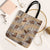 Khaki Palaka Hawaii Cowboy Tote Bag Puakenikeni Lei Paniolo Papale Seamless Vibes - Polynesian Pride