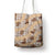 Khaki Palaka Hawaii Cowboy Tote Bag Puakenikeni Lei Paniolo Papale Seamless Vibes - Polynesian Pride
