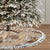 Khaki Palaka Hawaii Cowboy Tree Skirt Puakenikeni Lei Paniolo Papale Seamless Vibes - Polynesian Pride