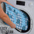 Cyan Palaka Hawaii Cowboy Bathroom Set Puakenikeni Lei Paniolo Papale Seamless Vibes - Polynesian Pride