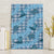 Cyan Palaka Hawaii Cowboy Canvas Wall Art Puakenikeni Lei Paniolo Papale Seamless Vibes - Polynesian Pride