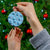 Cyan Palaka Hawaii Cowboy Ceramic Ornament Puakenikeni Lei Paniolo Papale Seamless Vibes - Polynesian Pride
