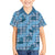 Cyan Palaka Hawaii Cowboy Hawaiian Shirt Puakenikeni Lei Paniolo Papale Seamless Vibes - Polynesian Pride