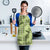 Lime Palaka Hawaii Cowboy Apron Puakenikeni Lei Paniolo Papale Seamless Vibes - Polynesian Pride
