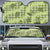 Lime Palaka Hawaii Cowboy Auto Sun Shade Puakenikeni Lei Paniolo Papale Seamless Vibes - Polynesian Pride