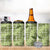 Lime Palaka Hawaii Cowboy 4 in 1 Can Cooler Tumbler Puakenikeni Lei Paniolo Papale Seamless Vibes - Polynesian Pride