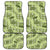 Lime Palaka Hawaii Cowboy Car Mats Puakenikeni Lei Paniolo Papale Seamless Vibes - Polynesian Pride