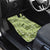 Lime Palaka Hawaii Cowboy Car Mats Puakenikeni Lei Paniolo Papale Seamless Vibes - Polynesian Pride