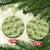 Lime Palaka Hawaii Cowboy Ceramic Ornament Puakenikeni Lei Paniolo Papale Seamless Vibes - Polynesian Pride
