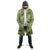 Lime Palaka Hawaii Cowboy Cloak Puakenikeni Lei Paniolo Papale Seamless Vibes - Polynesian Pride