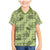 Lime Palaka Hawaii Cowboy Family Matching Mermaid Dress and Hawaiian Shirt Puakenikeni Lei Paniolo Papale Seamless Vibes - Polynesian Pride