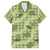 Lime Palaka Hawaii Cowboy Family Matching Off Shoulder Maxi Dress and Hawaiian Shirt Puakenikeni Lei Paniolo Papale Seamless Vibes - Polynesian Pride