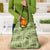 Lime Palaka Hawaii Cowboy Grocery Bag Puakenikeni Lei Paniolo Papale Seamless Vibes - Polynesian Pride