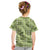 Lime Palaka Hawaii Cowboy Kid T Shirt Puakenikeni Lei Paniolo Papale Seamless Vibes - Polynesian Pride