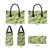 Lime Palaka Hawaii Cowboy Leather Bag Puakenikeni Lei Paniolo Papale Seamless Vibes - Polynesian Pride