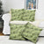 Lime Palaka Hawaii Cowboy Pillow Cover Puakenikeni Lei Paniolo Papale Seamless Vibes - Polynesian Pride