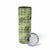 Lime Palaka Hawaii Cowboy Skinny Tumbler Puakenikeni Lei Paniolo Papale Seamless Vibes - Polynesian Pride