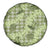 Lime Palaka Hawaii Cowboy Spare Tire Cover Puakenikeni Lei Paniolo Papale Seamless Vibes - Polynesian Pride