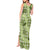 Lime Palaka Hawaii Cowboy Tank Maxi Dress Puakenikeni Lei Paniolo Papale Seamless Vibes - Polynesian Pride