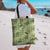 Lime Palaka Hawaii Cowboy Tote Bag Puakenikeni Lei Paniolo Papale Seamless Vibes - Polynesian Pride