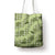 Lime Palaka Hawaii Cowboy Tote Bag Puakenikeni Lei Paniolo Papale Seamless Vibes - Polynesian Pride
