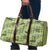 Lime Palaka Hawaii Cowboy Travel Bag Puakenikeni Lei Paniolo Papale Seamless Vibes - Polynesian Pride