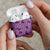 Purple Palaka Hawaii Cowboy AirPods Case Puakenikeni Lei Paniolo Papale Seamless Vibes - Polynesian Pride