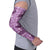 Purple Palaka Hawaii Cowboy Arm Sleeves Puakenikeni Lei Paniolo Papale Seamless Vibes - Polynesian Pride