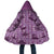 Purple Palaka Hawaii Cowboy Cloak Puakenikeni Lei Paniolo Papale Seamless Vibes - Polynesian Pride