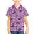 Purple Palaka Hawaii Cowboy Hawaiian Shirt Puakenikeni Lei Paniolo Papale Seamless Vibes - Polynesian Pride