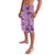 Purple Palaka Hawaii Cowboy Lavalava Puakenikeni Lei Paniolo Papale Seamless Vibes - Polynesian Pride