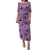 Purple Palaka Hawaii Cowboy Puletasi Puakenikeni Lei Paniolo Papale Seamless Vibes - Polynesian Pride