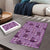 Purple Palaka Hawaii Cowboy Puzzle Puakenikeni Lei Paniolo Papale Seamless Vibes - Polynesian Pride